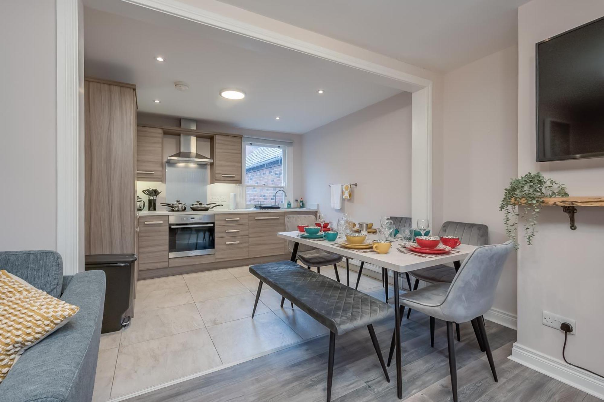 Staybynumbers - Belfast City Centre - 3 Bed, 3 Bathroom & Parking Экстерьер фото